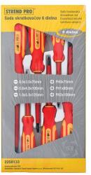 Strend Pro Csavarhúzó készlet Strend Pro SD0118, VDE 6 részes, lapos + Phillips, villanyszerelő, 1000V