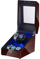 iUni Automata Óraforgató - 2+3 Órához - Mahagóni