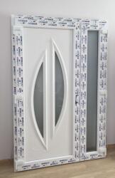  Kétszárnyas Duna Műanyag Bejárati Ajtó 138x208