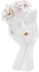  WOMAN fehér műgyanta váza (MF-0420680000)