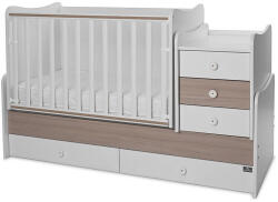 Lorelli Maxi Plus kombi ágy 70x160 - White & amp; Amber ÚJ