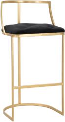  ISTANBUL fekete bársony bárszék (MF-1425100000)