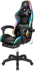 Warrior Chairs GX-150 fekete LED Gamer szék