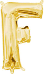 Amscan Arany F Betűs Fólia Lufi - 33 cm (DPA3302201)