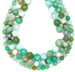  Krizopráz Szív Medál - 9-10mm