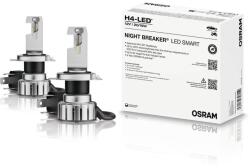2 db Night Breaker LED intelligens H4 izzó szett +330%-os ritkaságszám jóváhagyási doboz