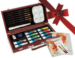  Royal Akvarell Kezdőkészlet - 25 db-os Fadobozban