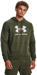 Under Armour Under Armour, Rival kapucnis bő fazonú pulóver kenguruzsebbel, Khaki, XL (1379758-390-XL)