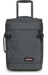EASTPAK Eastpak, Tranverz uniszex gurulós bőrönd logós foltrátéttel - 25 l, Melange szürke (EK0A5BE877H1)
