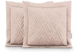 AmeliaHome Díszpárnahuzat OPHELIA púderrózsa 45x45 ameliahome