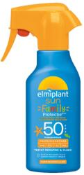 elmiplant Family arc- és testápoló spray napvédővel, SPF 50, 270 ml