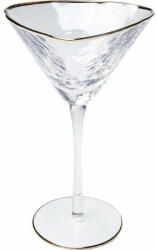 King Home KARE Hommage Martini Kristálypohár Arany Szegéllyel 240ml (60907)