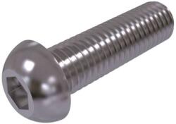  M8*12 belsőkulcsnyílású metrikus csavar D-fejű 10.9