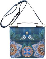 Pip Studio Frances crossbody táska, sötétkék, 25x9x21, 5 cm, Flores Felices kollekció
