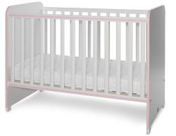Lorelli Sweet Dream kiságy 60x120 - White Orchid Orchid Pink
