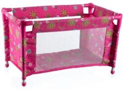 Teddies Pat pentru papusi metal/plastic in geanta pliabila dimensiune 53x32x32cm (TD00160006)
