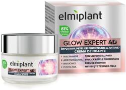 elmiplant Glow Expert 4D éjszakai krém pigmentfoltok ellen, ránctalanító, niacinamiddal és bakuchiollal, 50 ml
