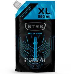 STR8 Wild Beat zuhanyzselé utántöltő, Férfi, 550 ml - emag