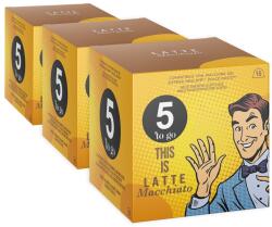 5 to go 3 db Latte Machiato kávékapszula készlet, 5 TO GO, Dolce Gusto kompatibilis, 48 kapszula, 480 g