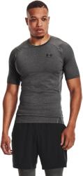 Under Armour Under Armour, HeatGear® kompressziós sportpóló, Melange sötétszürke, XL (1361518-090-XL)
