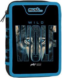 Animal Planet tolltartó - Vadfarkas, 2 cipzár, 15 x 5 x 21 cm (000571016)