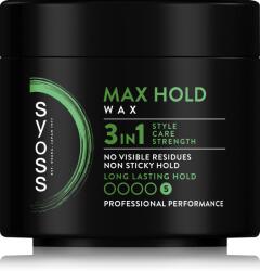 Syoss Hajformázó wax, Max Hold, 150 ml