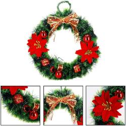 Springos Karácsonyi dekoráció " koszorú" 30 cm (CA1018)