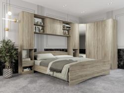 Irim Nexia sonoma tölgy hálószoba garnitúra ágykeret mérete 180x200cm