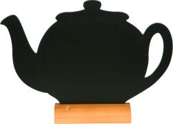 Securit Teáskanna Alakú Krétatábla Ajándék Krétamarkerrel