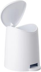 Megalant Fürdőszobai Pedálos Szemetes 3l 21, 8x19x22, 1cm, Fehér