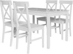 Praktiker Living Praktiker fehér MDF étkezőszett