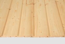 Rettenmeier Holzindustrie Lambéria B. Minőség 12, 5x96x3000mm 2, 88m2 /csomag, Fenyő Fase-profil