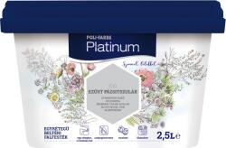Poli-Farbe Platinum Színes Beltéri Diszperziós Falfesték 2, 5l E30 Ezüst Pázsitszulák