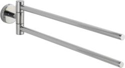 WENKO Bosio Fali Törölközőtartó 2 Karos, Fényes