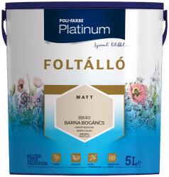 Poli-Farbe Platinum Foltálló Beltéri Színes Falfesték 5l Bb40 Barna Bogáncs