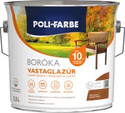 Poli-Farbe Boróka Oldószeres Vastaglazúr 2, 5l Lb03 Mandula