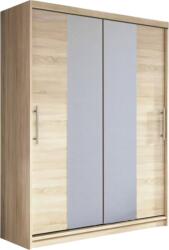 D & L Nero Ii Gardróbszekrény Sonoma Tölgy 120x215x60cm