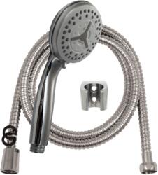 Quadrat Art Szett 3 Funkciós Zuhanyfej + Fém Gégecső + Falifix