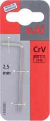 Suki Imbuszkulcs 2, 5 Mm Króm Vanádium Din (1800491)