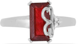  Ezüst Gyűrű Madagaszkári Rubinnal - 4.07 Karát