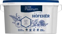 Poli-Farbe beltéri falfesték hófehér, mosható, 15 L