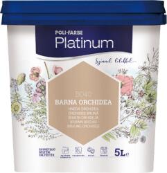 Poli-Farbe Platinum színes beltéri falfesték BO40 Barna orchidea, 5l