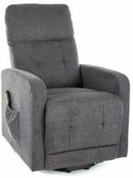 SIGNAL MEBLE Otus II Brego Elektromos Relax Fotel Szürke Kényelmi (OTUSIIBRCSZ)