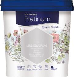Poli-Farbe Platinum színes beltéri falfesték L30 Üröm, 5l