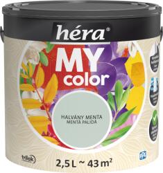 Héra My Color Beltéri Színes Falfesték 2, 5l Halvány Menta