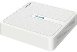 Hikvision NVR-104H-D/4P /4 csatorna/H265+/40Mbps rögzítés/1x SATA/4x PoE (36W)/ hálózati rögzítő (NVR) - pepita