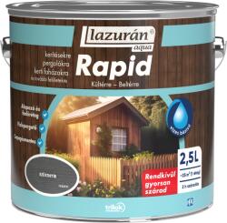 Lazurán Aqua Rapid Vékonylazúr, 2, 5 L, Ezüstnyír