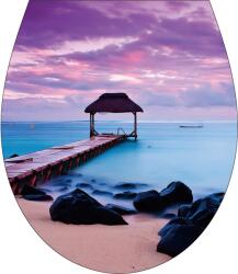 Praktiker Praktiker duroplast purple sunset lecsapódásgátlós WC-ülőke