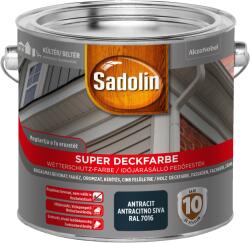 Sadolin Super Deckfarbe Favédő Festék, 2, 5l, Antracit Ral7016