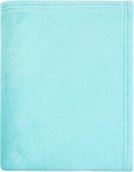 Mistral Flannelkockás Pléd Uni Aqua 130x170cm (142475)